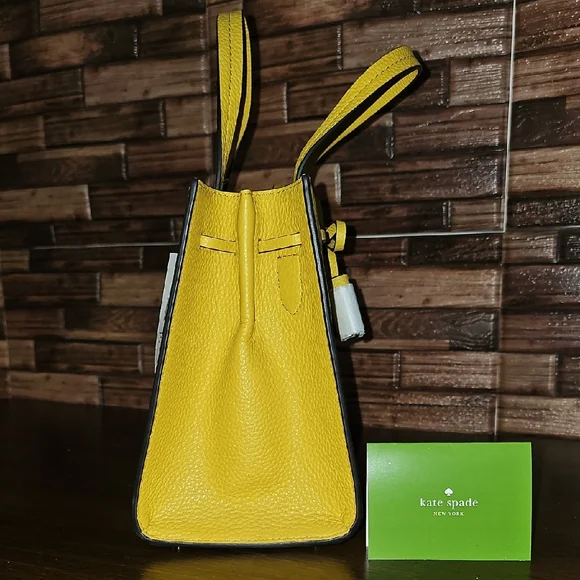 Kate Spade Hayes Street Isobel Leather Satchel - Picture 10 of 11